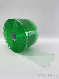 ПВХ завеса рулон гладкая прозрачная 2x200 (2м)