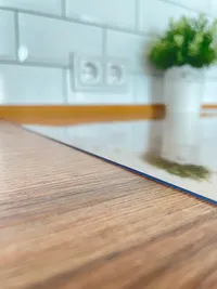 Силиконовая скатерть на стол прозрачная 50x220 см, толщина 1 мм